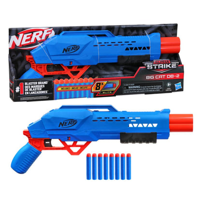 Nerf Alpha Strike Big Cat Db-2 Blaster,Double