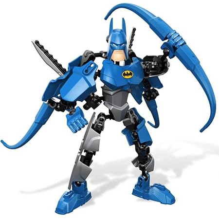 Build-A-Hero Superhero Action Figures – Brick by Brick LEGO-Compatible Set (Twistable Arms & Legs)