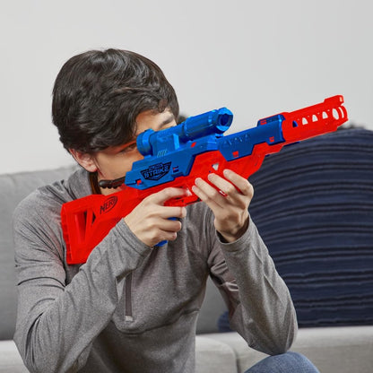 Nerf Plastic Alpha Strike Wolf Lr-1 Blaster With Targeting Scope