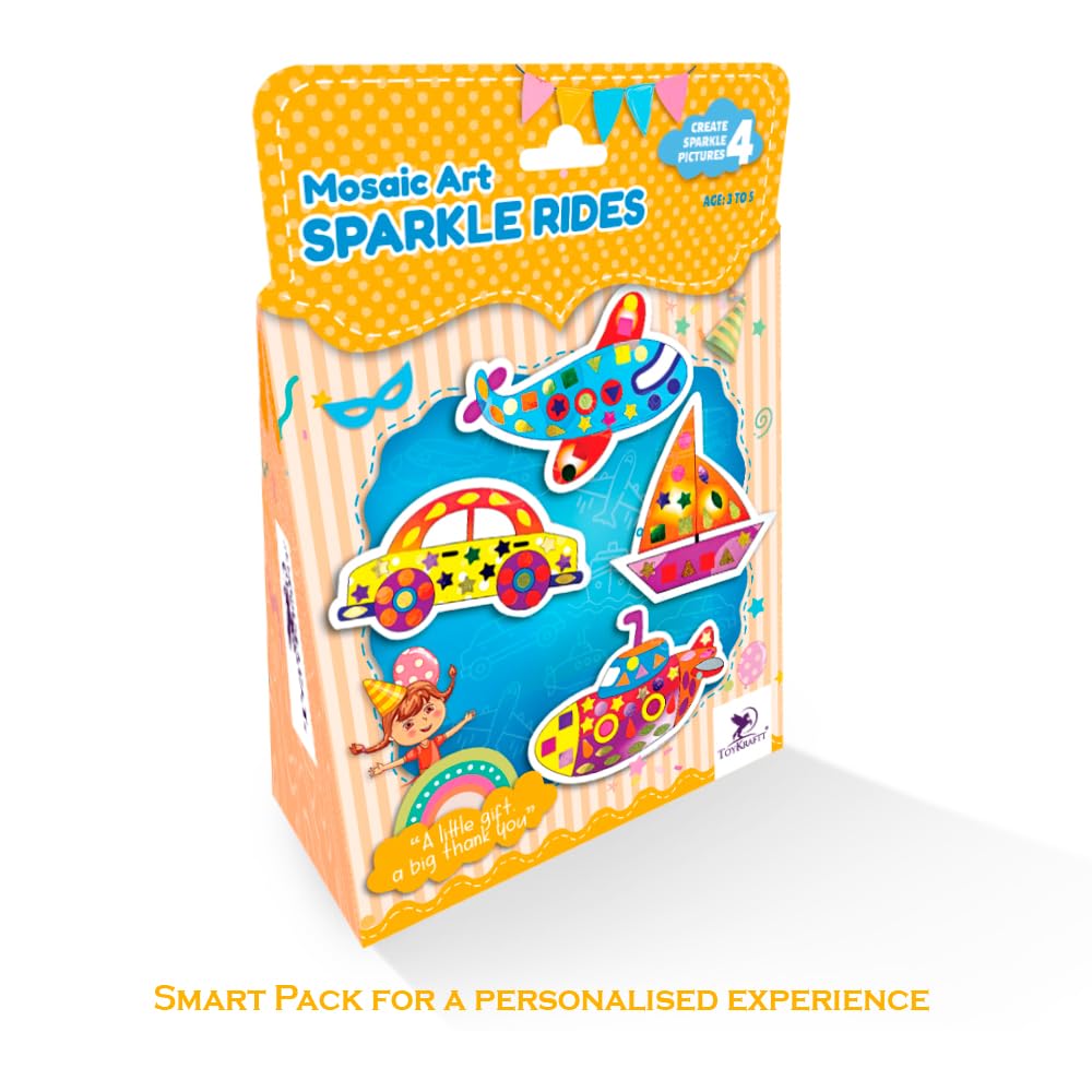 Sparkle Rides Mosaic Art DIY Kit