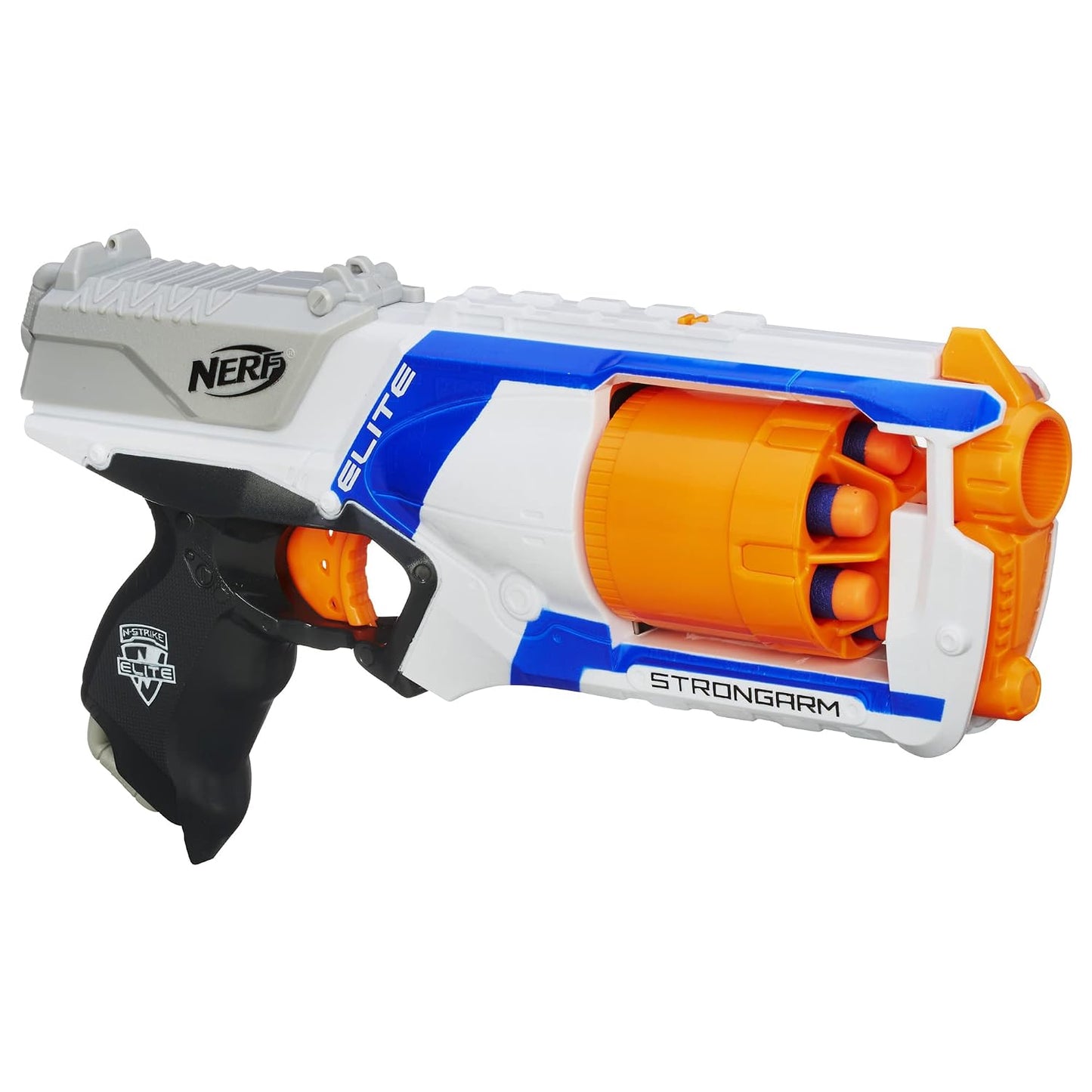 Nerf Plastic Disruptor Elite Blaster 6-Dart Rotating Drum