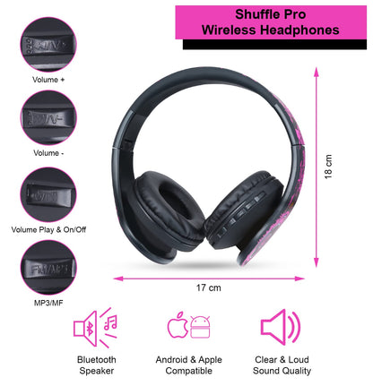 Barbie Shuffle Pro Wireless Headphones