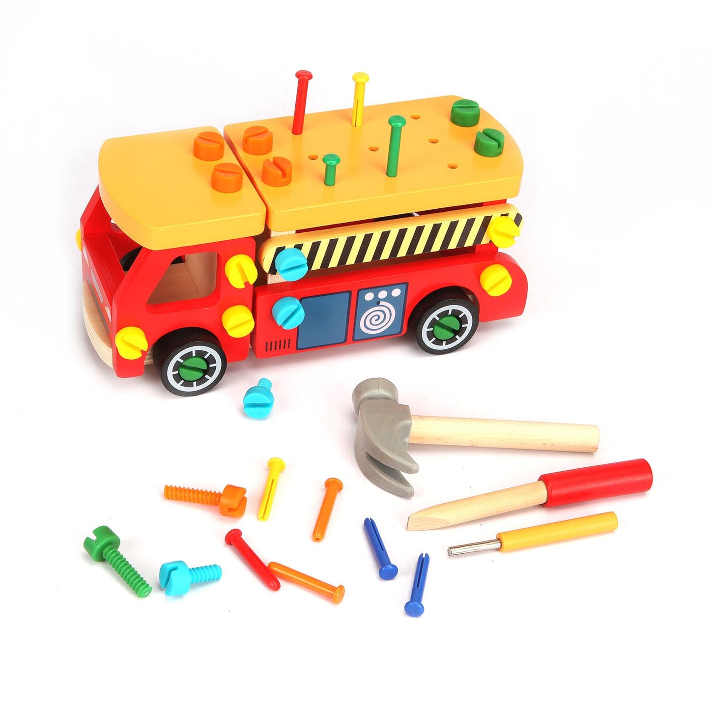 Wooden Multifunctional and Assembly Nut Truck