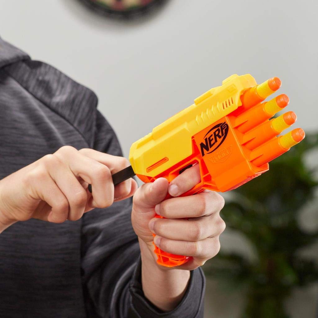 Nerf Alpha Strike Fang Qs-4 Blaster- 4-Dart Blasting