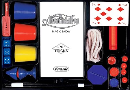 Abracadabra Magic Show Kit (70 Tricks) – Fun & Easy Magic Set for Kids