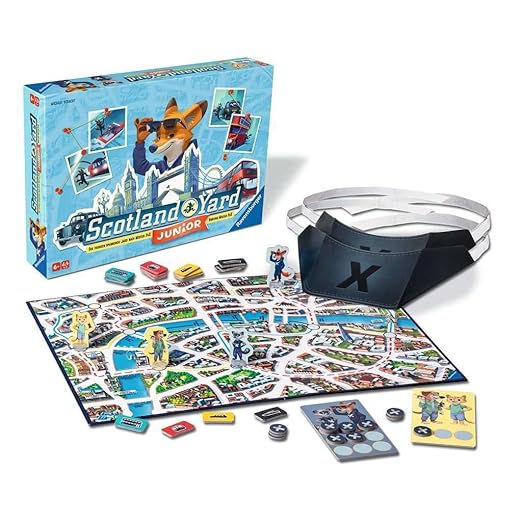Scotland Yard Junior, Board Game