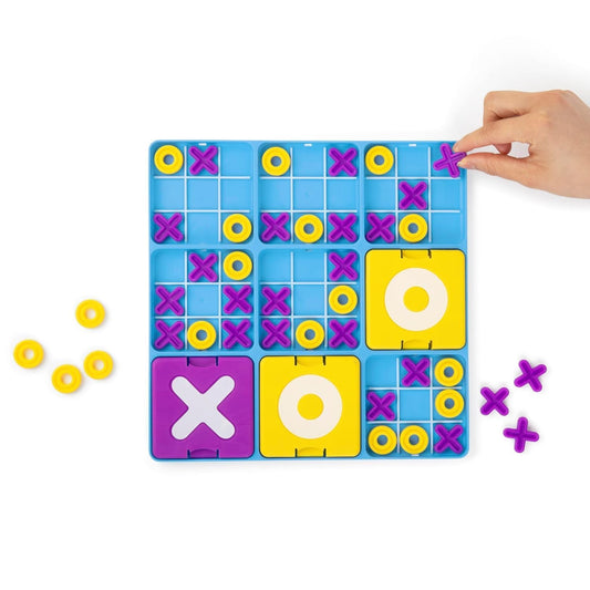 Ultimate Tic Tac Toe Game Set for Kids & Adults