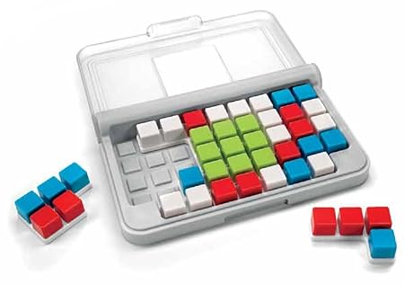 🧠 IQ Focus Brain Puzzle Game – 120 Challenges for Kids & Adults | Compact Travel-Friendly STEM Toy
