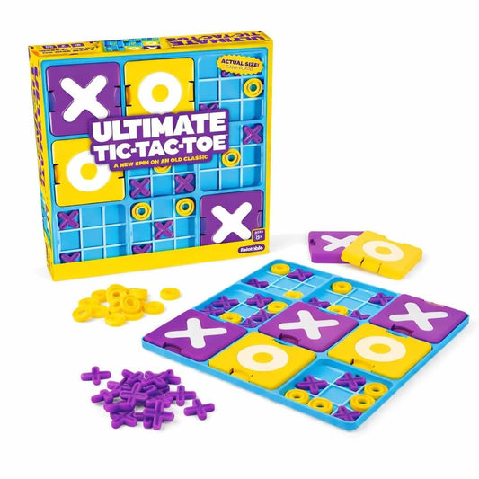 Ultimate Tic Tac Toe Game Set for Kids & Adults