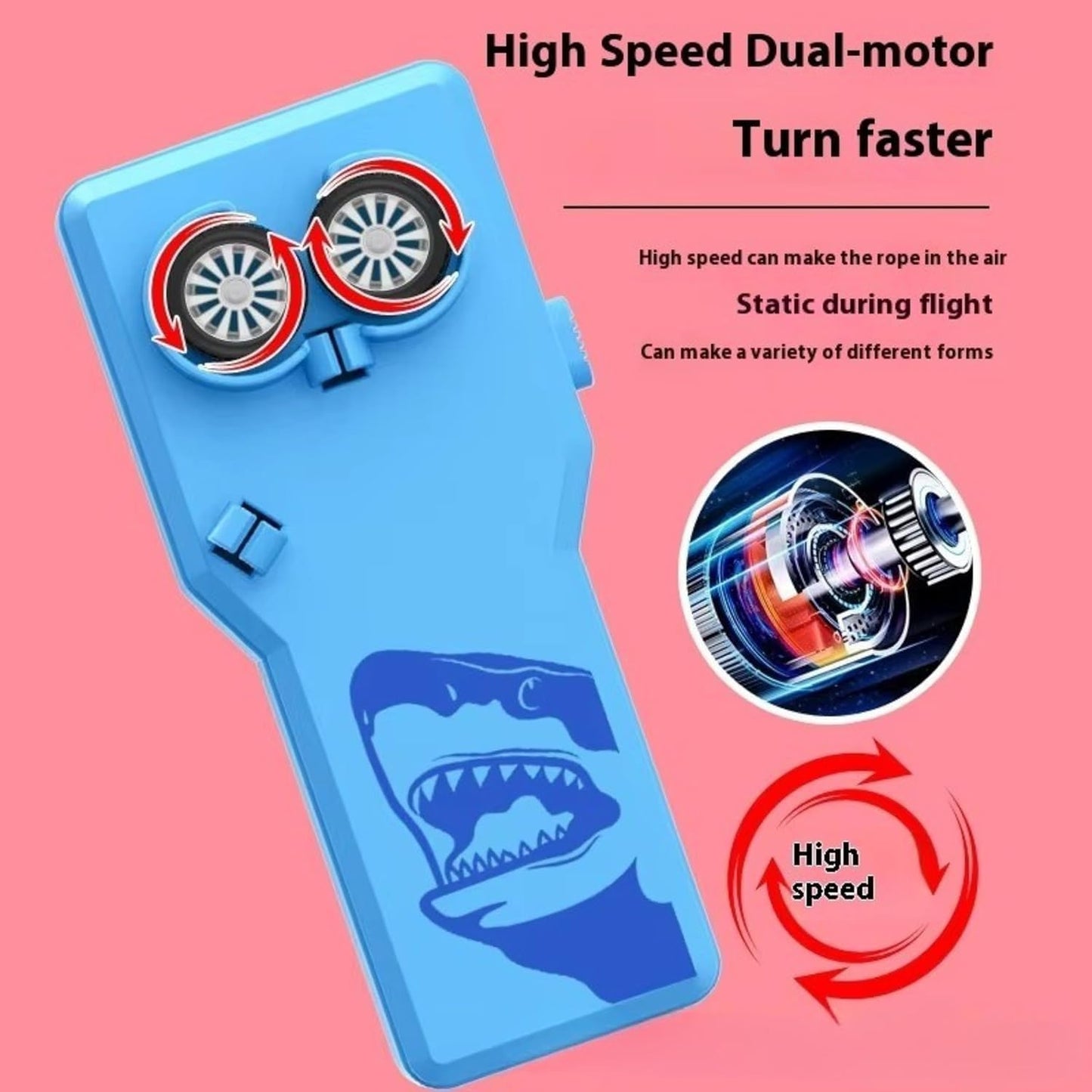 Flying Rope Launcher Toy