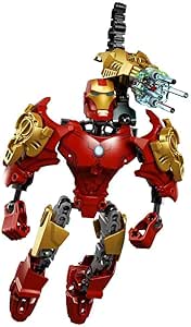 Build-A-Hero Superhero Action Figures – Brick by Brick LEGO-Compatible Set (Twistable Arms & Legs)