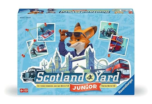 Scotland Yard Junior, Board Game