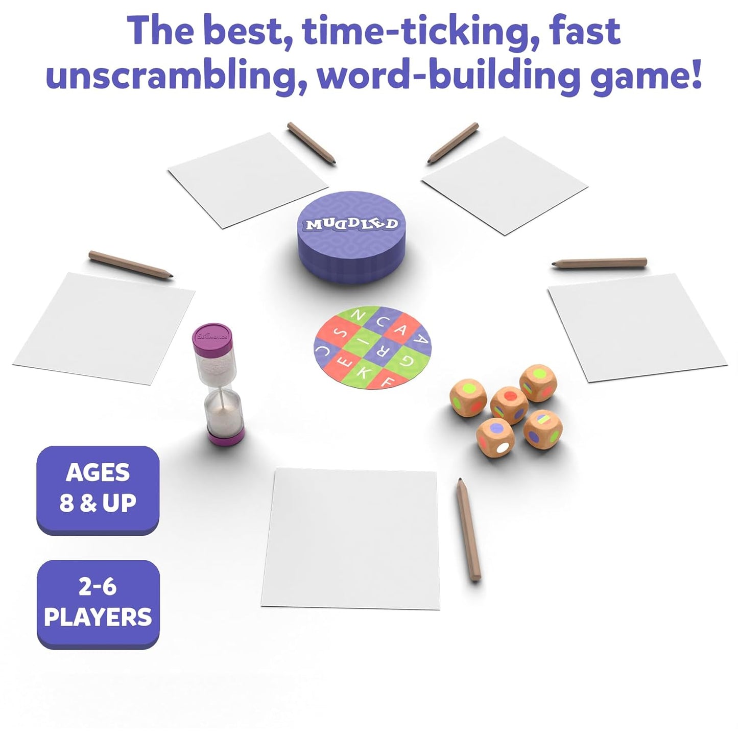 Skillmatics Word Building Board Game