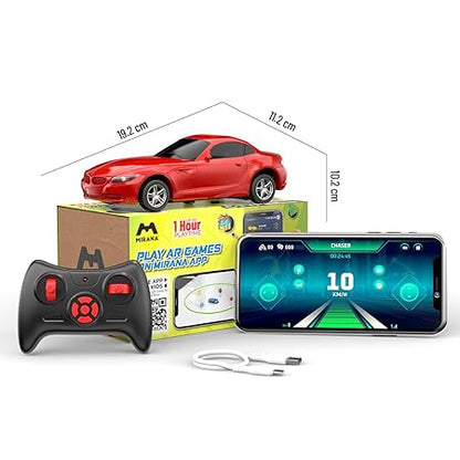 Mirana Doppler Musical Toy Car – Remote + App Control | AR Game | Bluetooth Speaker | Nitro Boost | USB Rechargeable