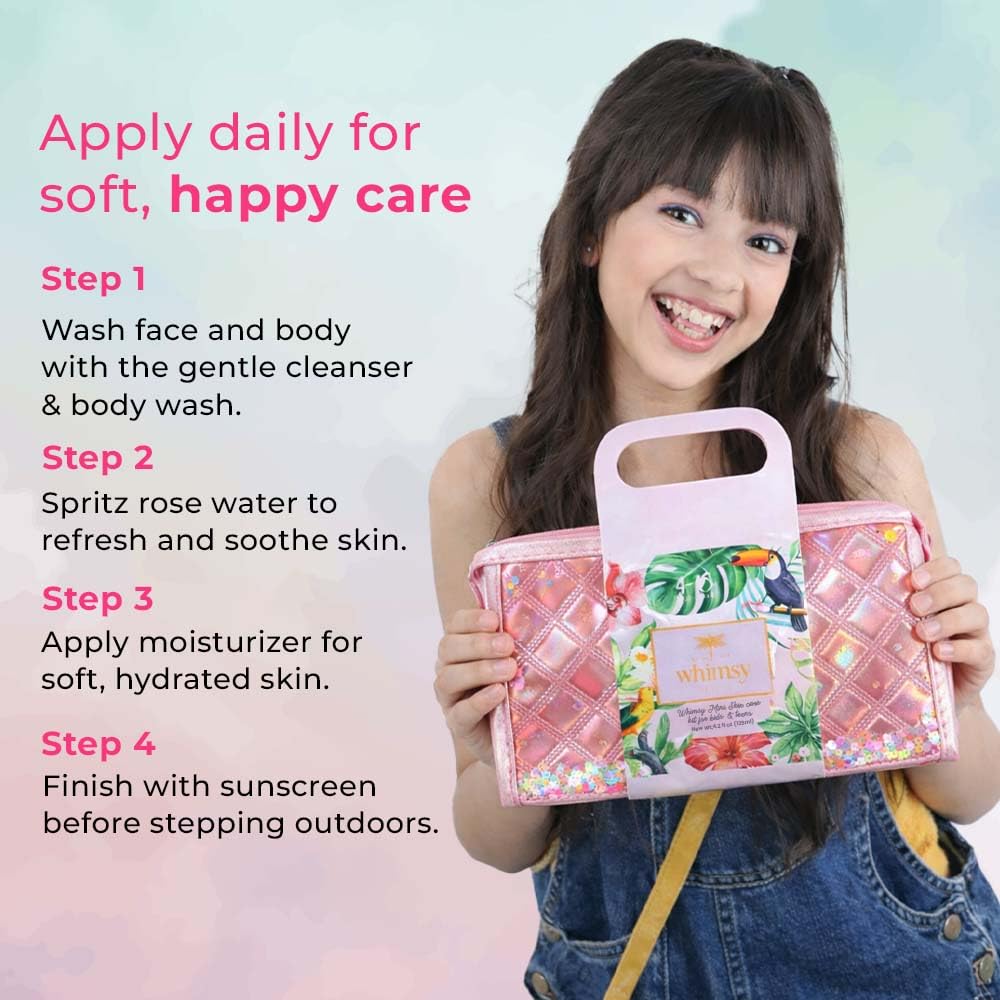 Whimsy Beauty Mini Body Care Love Pouch Kit