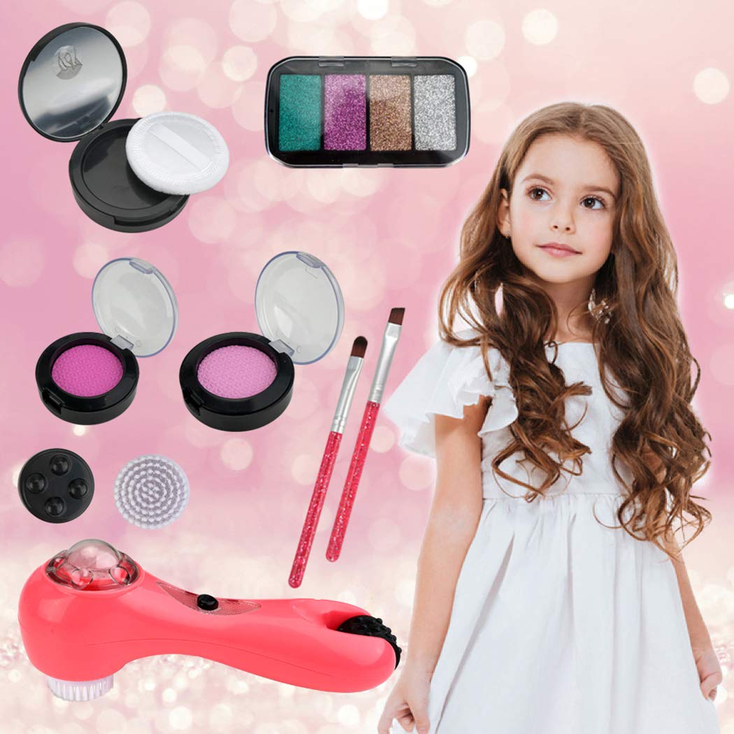 Kids’ Makeup Kit – Safe, Washable & Portable Princess Playset