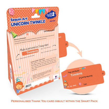 Unicorn Sequin Art – DIY Craft Kit for Kids