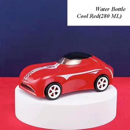 Children's Straw Sports Car Sipper Water Bottle