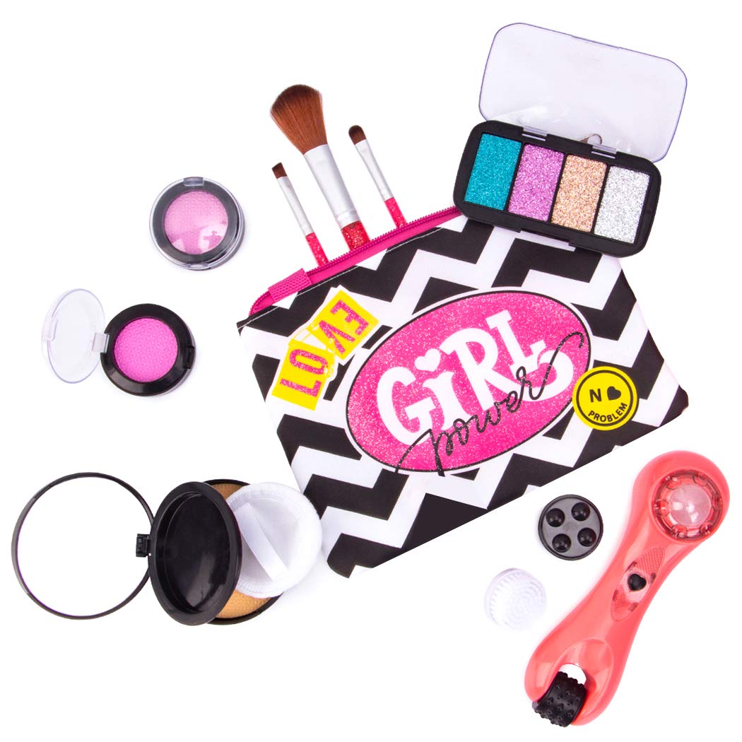 Kids’ Makeup Kit – Safe, Washable & Portable Princess Playset