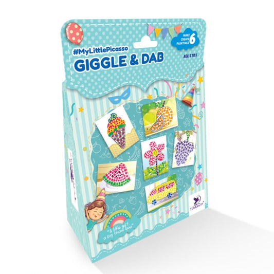 Finger Painting DIY Kit – Art & Craft Gift for Kids