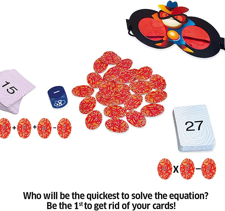Super Math Spy Board Games - A Fun Mental Math Game