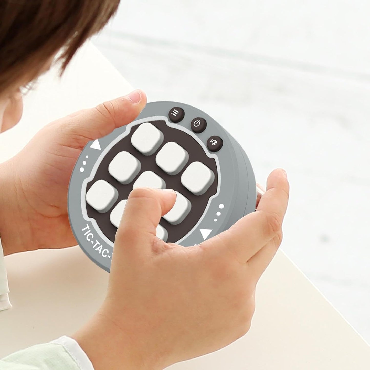 Mini Tic Tac Toe Electronic Game | Pocket-Sized Retro Arcade | Brain-Boosting Fun for Kids & Adults 🎮