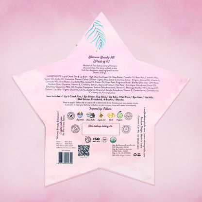 Whimsy Beauty Organic & Safe Blossom Makeup Kit