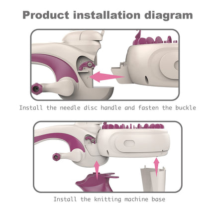 DIY Knit Braiding Machine for Kids