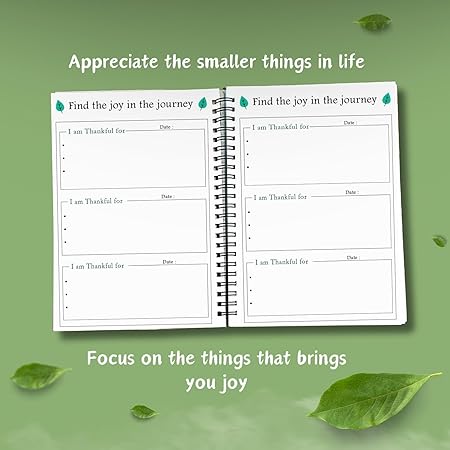 Daily Gratitude Journal Diary Notebook for Woman, Men, Kids