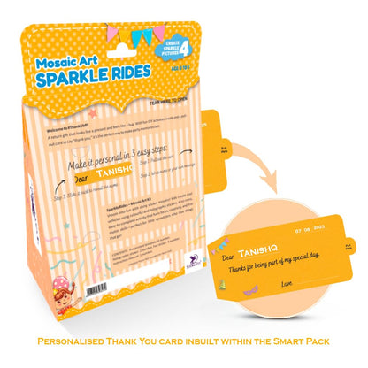 Sparkle Rides Mosaic Art DIY Kit