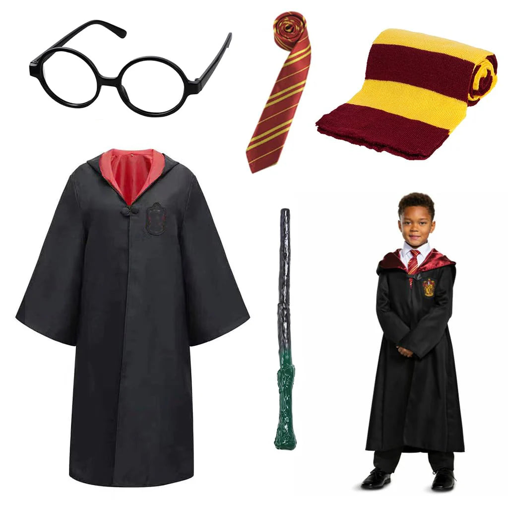 Harry Potter Gryffindor costume accessory set 5PCS | Harry Potter Costume