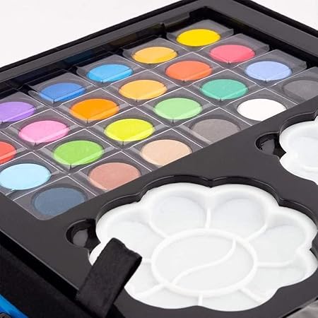 Kids Art Box –  Drawing & Painting Set with Case 🖍️🎨