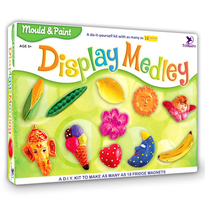Mould & Paint Kit - Display Medley for Kids