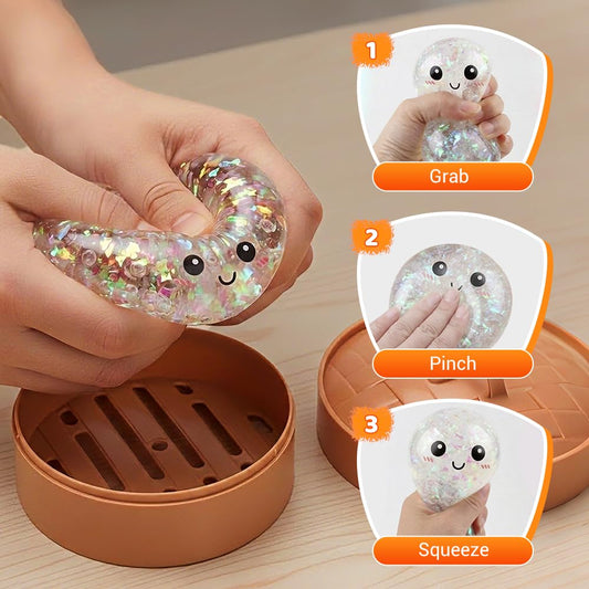 Mystery Dumpling Ball Squeeze Toy
