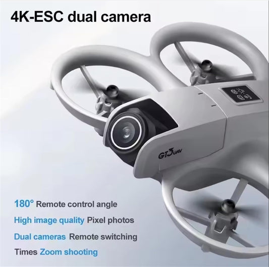 GT3 Mini Camera Drone with Dual Cameras & Obstacle Avoidance | Ages 8+