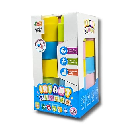 Soft & Safe Building Blocks for Babies 🧸