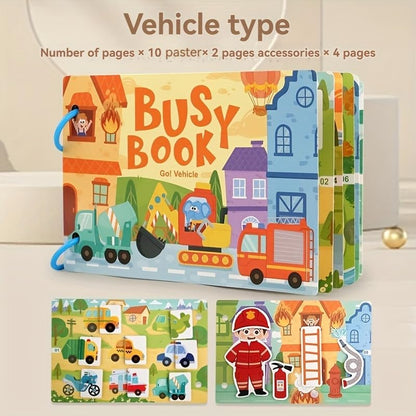 Activity Busy Book for Toddlers