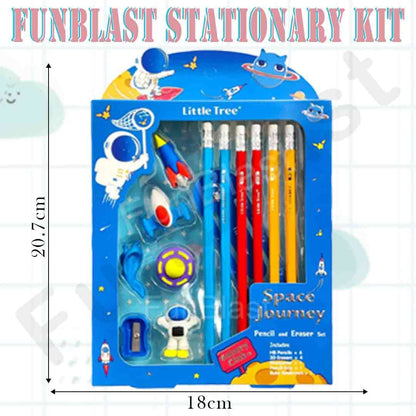 Space Galaxy Club Stationary Set for Kids