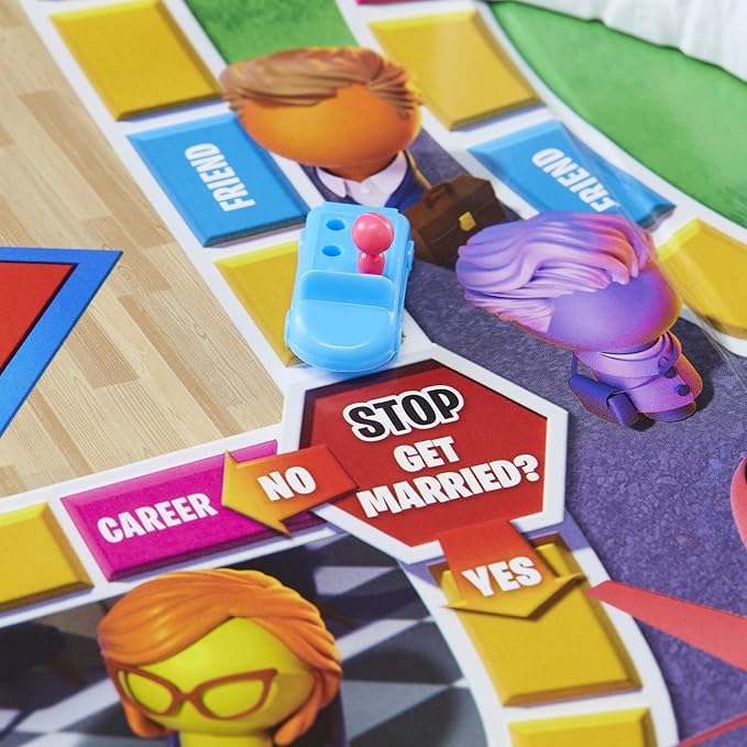 The Game Off Lifee Gamee, Family Board Game for 2-4 Players