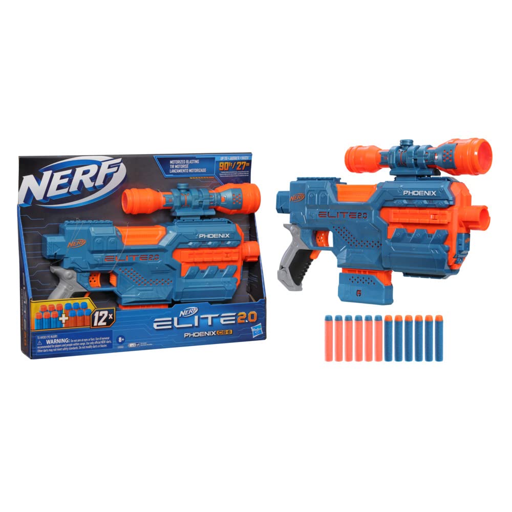 NERF Elite 2.0 Phoenix Cs-6 Motorized Blaster