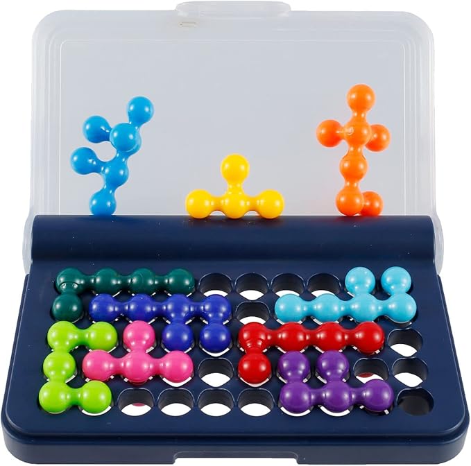 Brain-Boosting Puzzle Game for Kids & Adults | 120 Challenges in 2D & 3D | Travel-Friendly