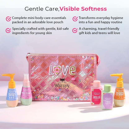Whimsy Beauty Mini Body Care Love Pouch Kit
