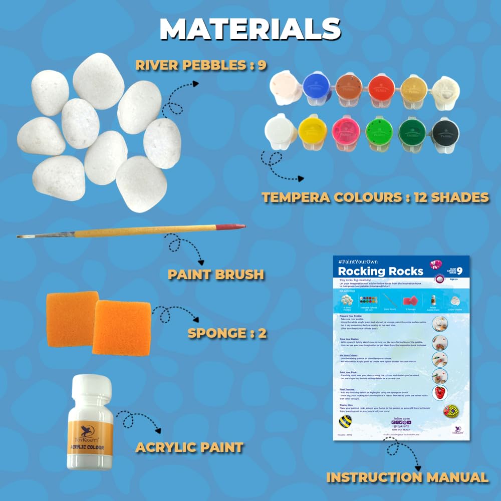 Rock Painting Kit for Kids