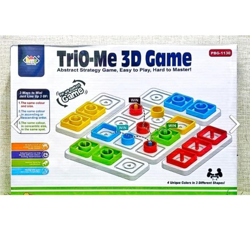 Trio Me 3D Game - Board Game