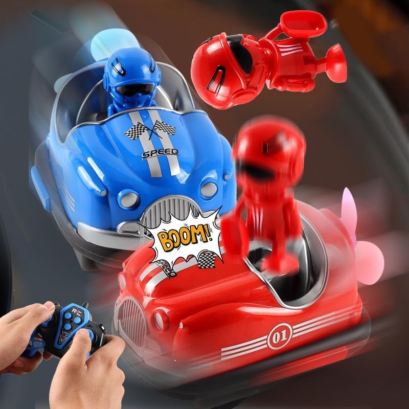 RC Bumper Cars with Crash & Eject Mode