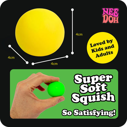 NeeDoh Rainboh | Sensory Fidget Toy | 6 Mini Groovy Globs