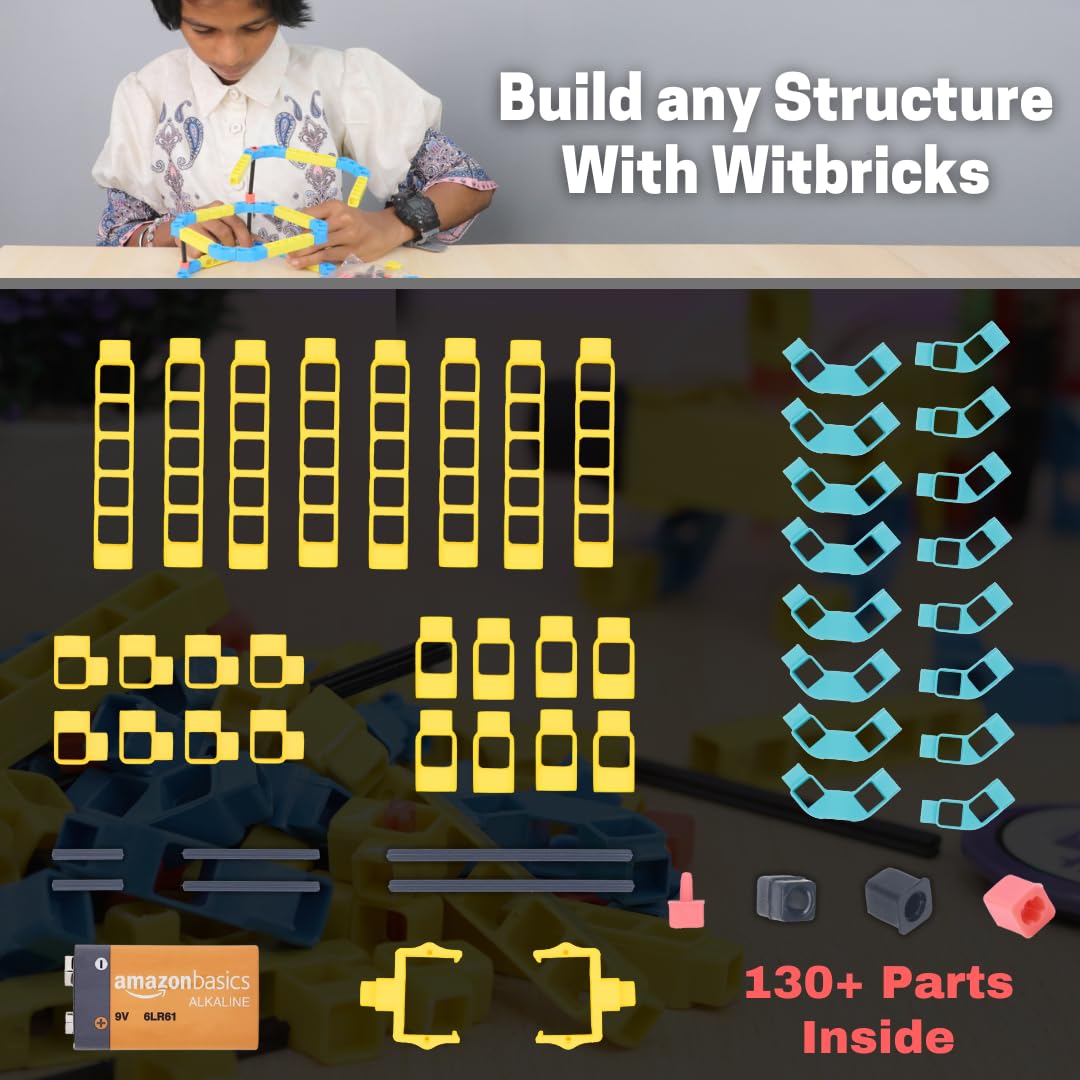 WitBlox Magnet Sensor Kit- 6 in 1 Projects| Smart Electronics Sensors for DIY Robotics Kit, STEM Learning & IOT Projects| Robot Toys for Kids Boys Girls| Birthday Gift Ages 8 9 10 11 12