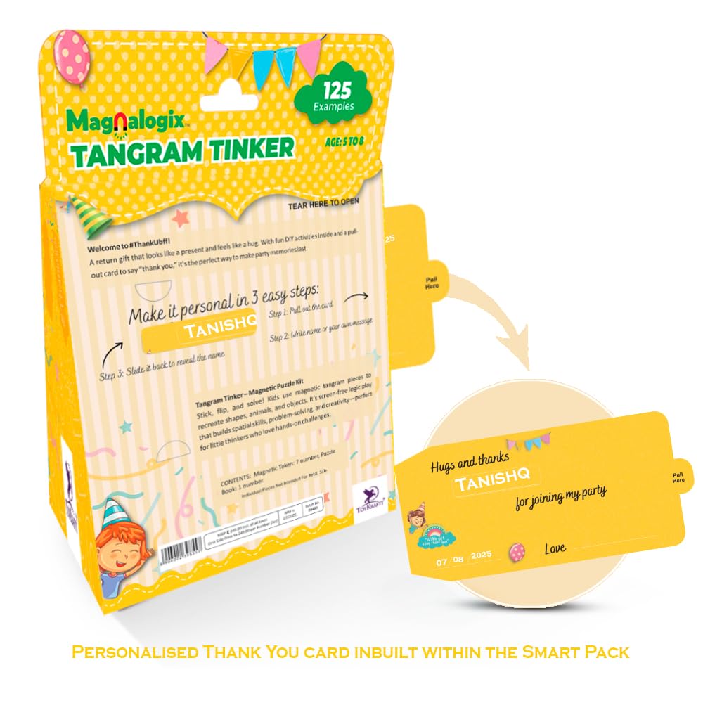 Magnetic Tangram Puzzle for Kids