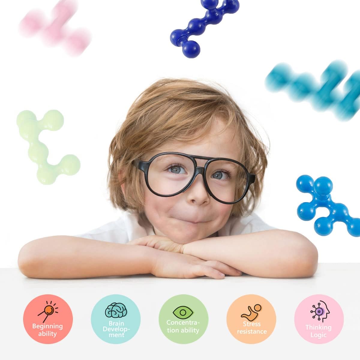 Brain-Boosting Puzzle Game for Kids & Adults | 120 Challenges in 2D & 3D | Travel-Friendly