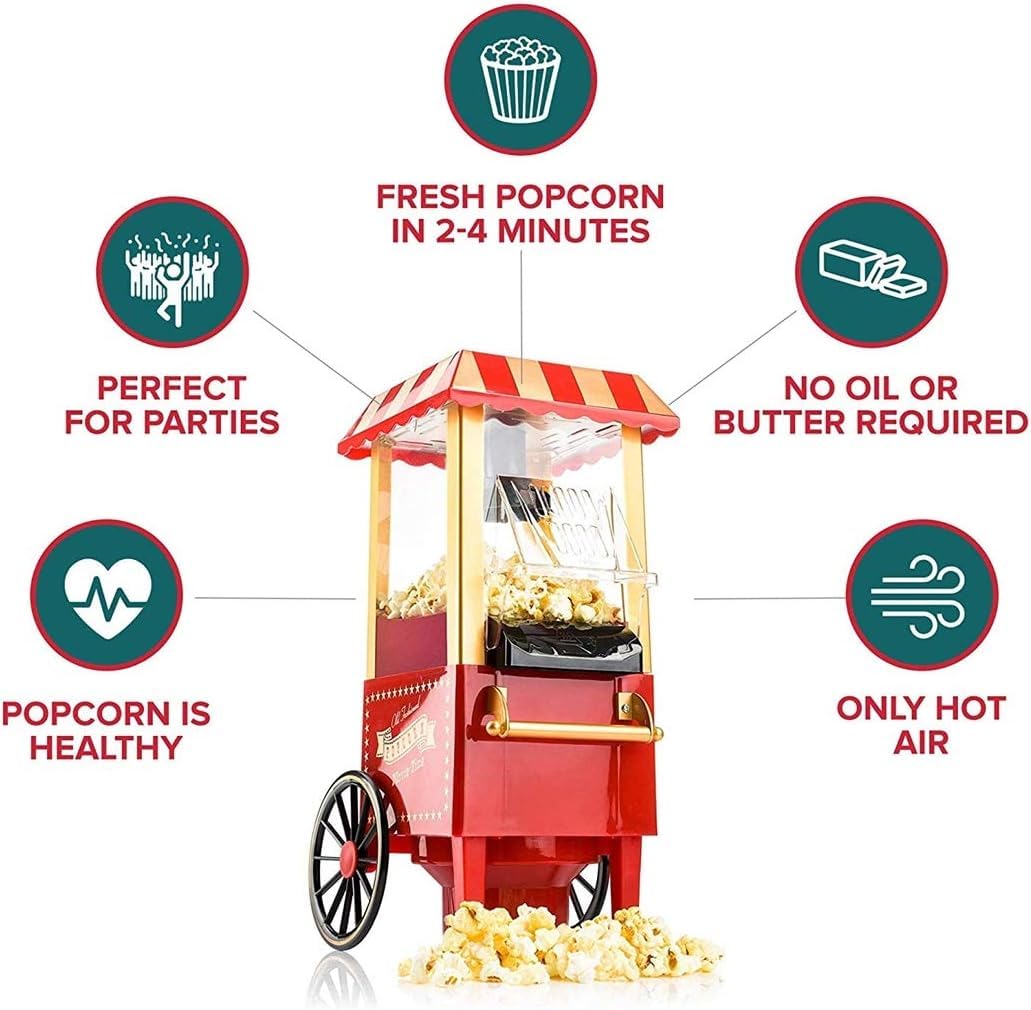 Popcorn Maker | Electric Instant Popcorn Maker